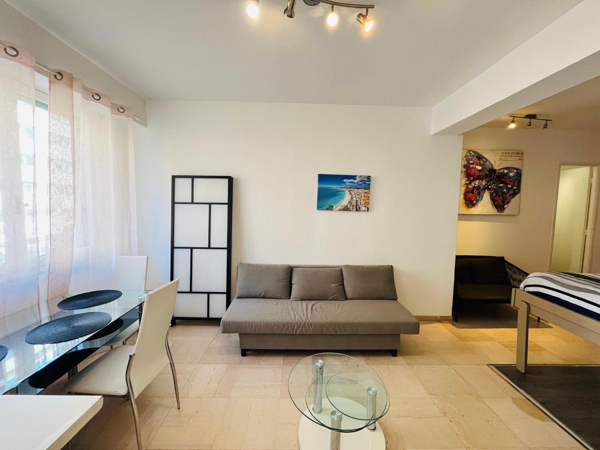 Grand Studio De 30 M2 Promenade Des Anglais Niza Exterior foto
